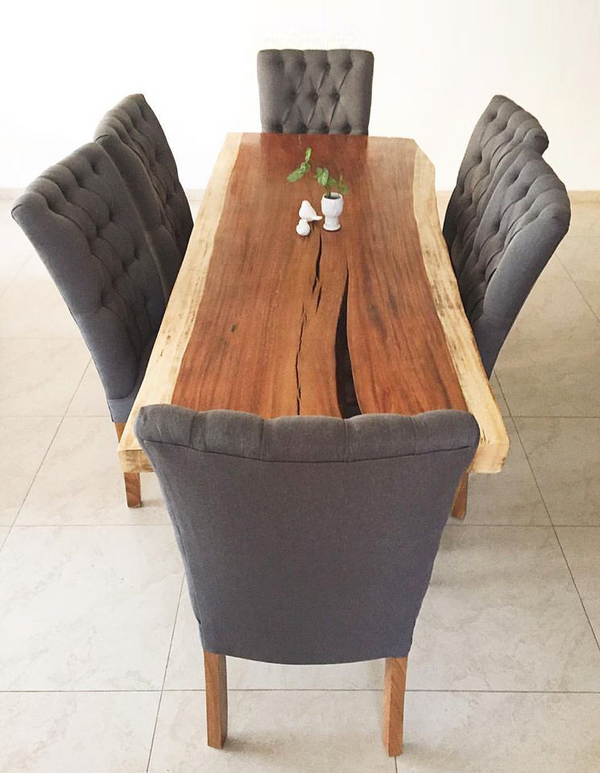 Comedor de Parota para 6 personas